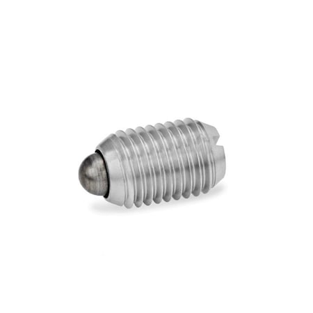 GN615.1-M5-BN Spring Plunger Stainless